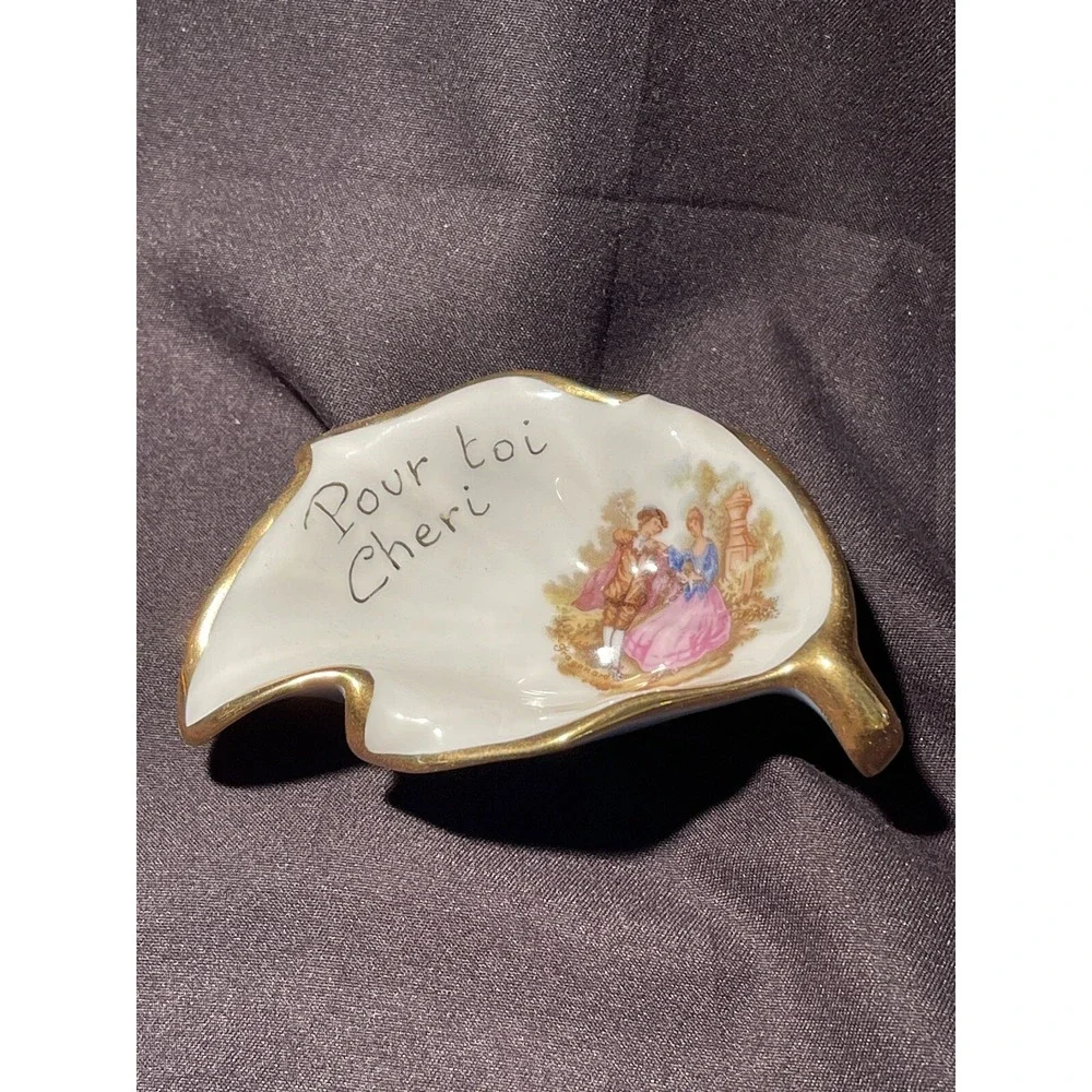 Vintage‎ Limoge Trinket Tray 